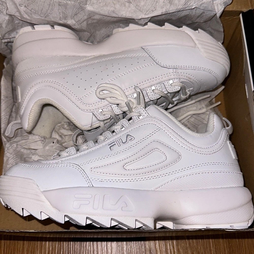 Fila White Women's Sneakers